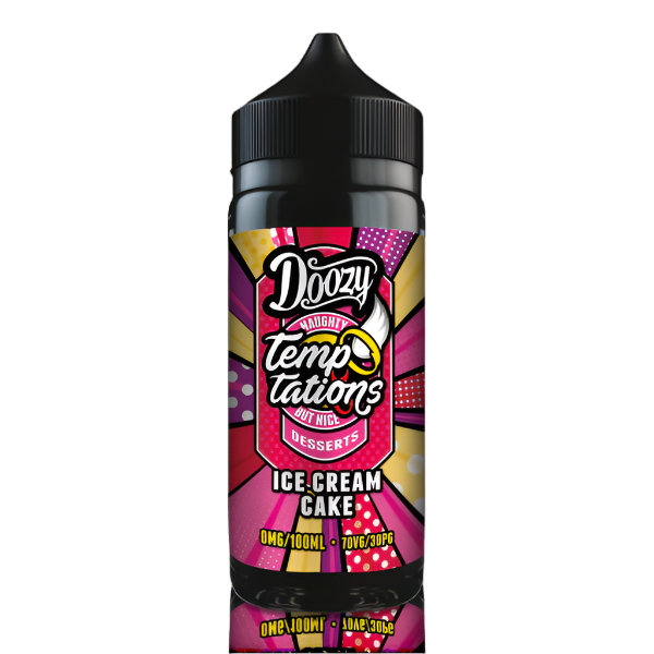 Ice Cream Cake 100ml Shortfill by Doozy Temptations - Ape Vapes