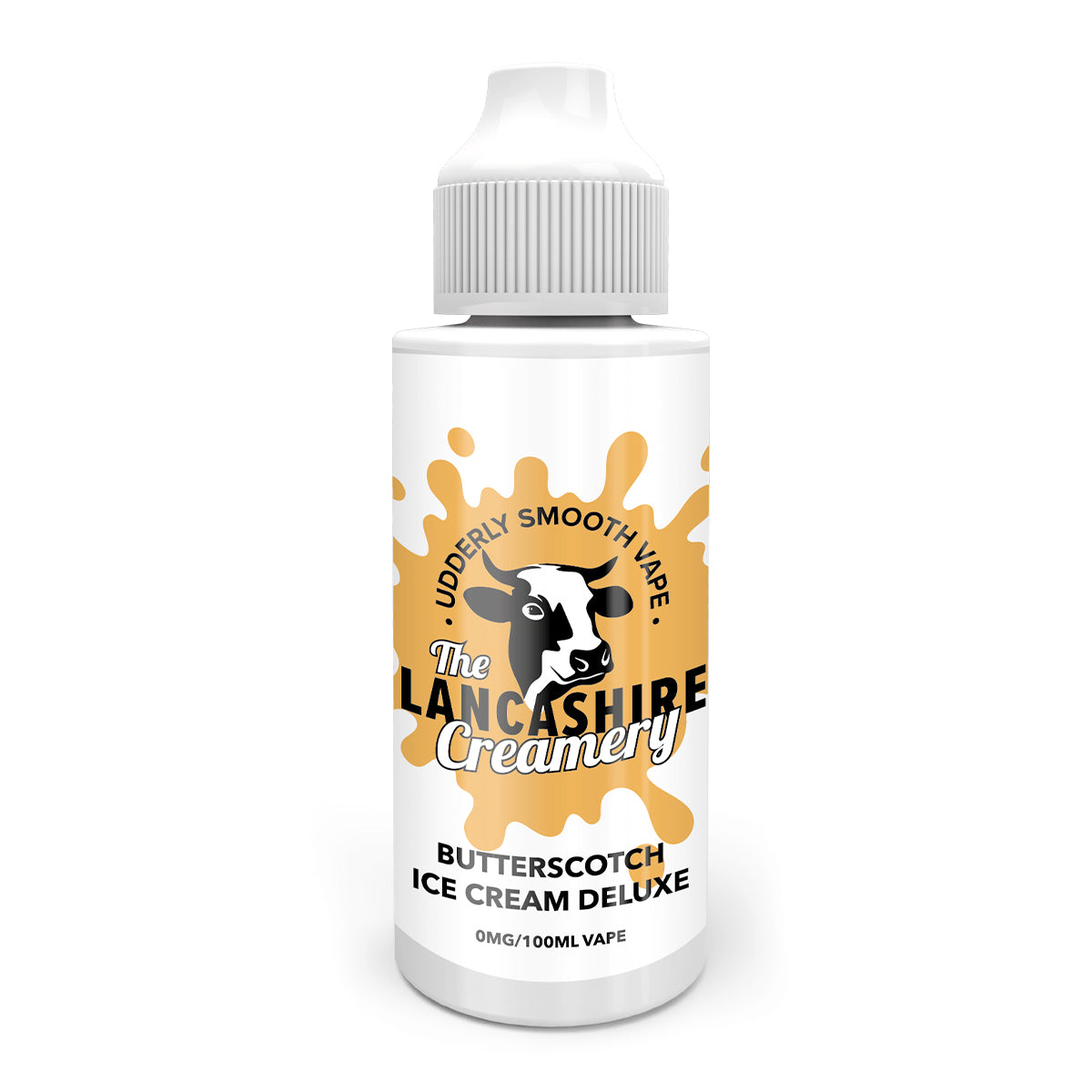 Butterscotch Ice Cream Deluxe 100ml Shortfill by The Lancashire Creamery - Ape Vapes