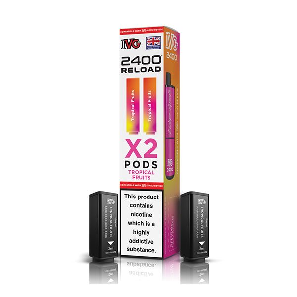 IVG 2400 2-in-1 Reload Prefilled Pods