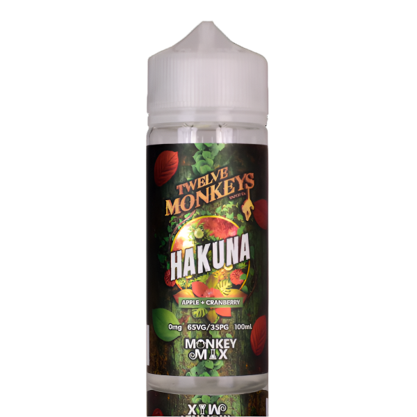 Hakuna 100ml Shortfill by Twelve Monkeys - Ape Vapes