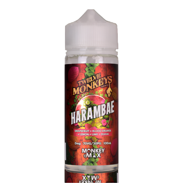 Harambae 100ml Shortfill by Twelve Monkeys - Ape Vapes