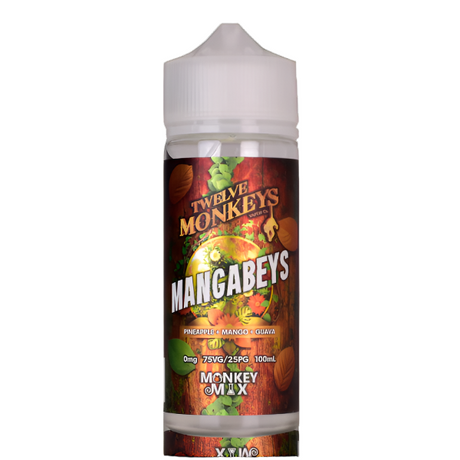 Mangabeys 100ml Shortfill by Twelve Monkeys - Ape Vapes