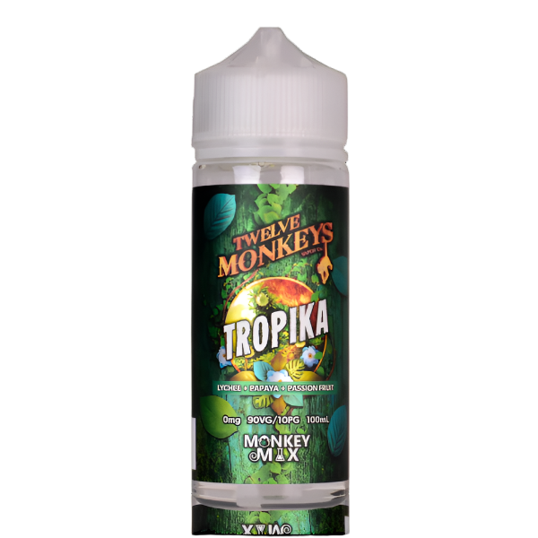 Tropika 100ml Shortfill by Twelve Monkeys - Ape Vapes