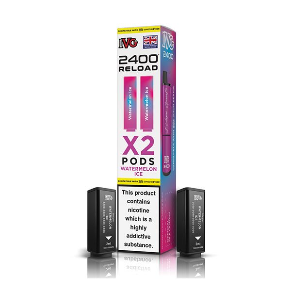 IVG 2400 2-in-1 Reload Prefilled Pods