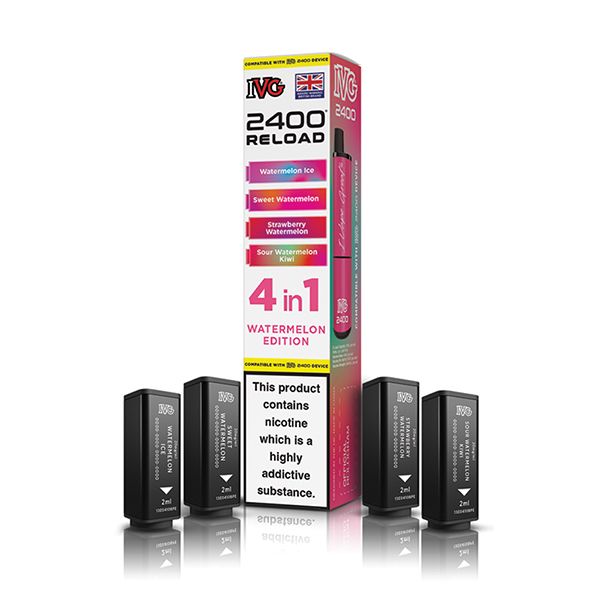 IVG 2400 4-In-1 Reload Prefilled Pods
