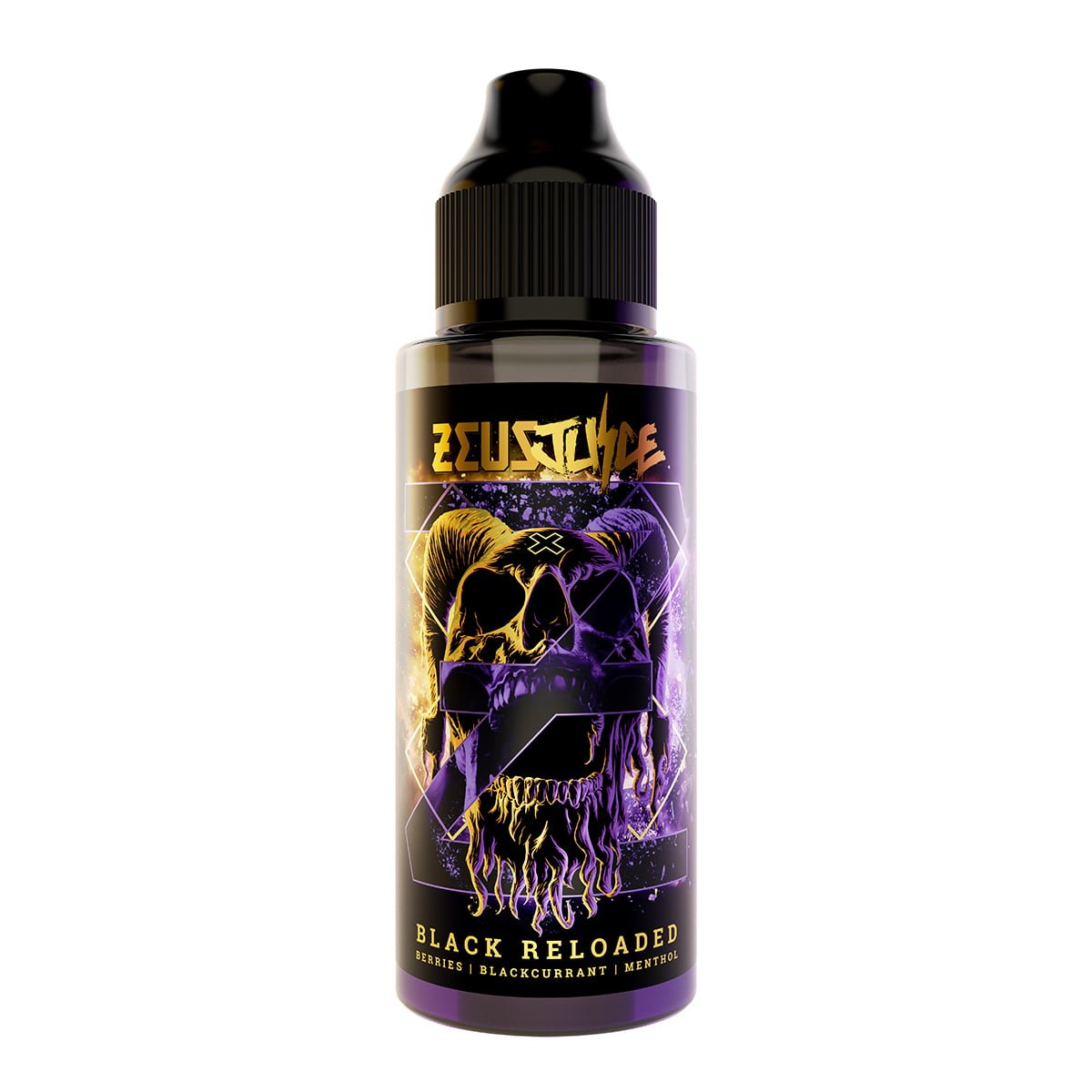 Black Reloaded 100ml Shortfill by Zeus Juice - Ape Vapes