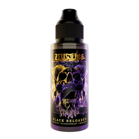 Black Reloaded 100ml Shortfill by Zeus Juice - Ape Vapes