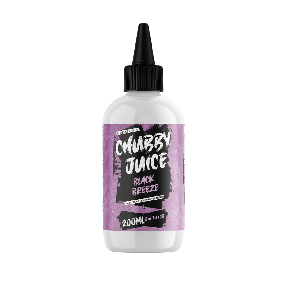 Black Breeze 100ml & 200ml Shortfill by Chubby Juice - Ape Vapes