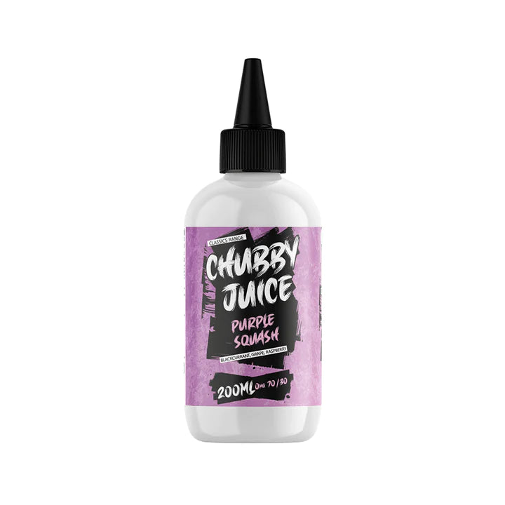 Purple Squash 100ml & 200ml Shortfill by Chubby Juice - Ape Vapes