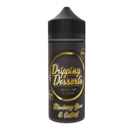 Strawberry Jam & Custard 100ml & 200ml Shortfill by Dripping Desserts - Ape Vapes