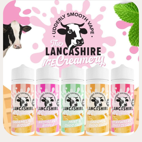 Lancashire Ice Creamery 100ml - Ape Vapes