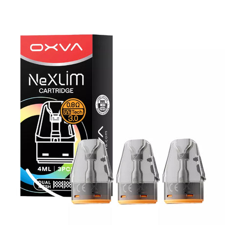 0.8 NeXlim XL Replacement Cartridges by OXVA - 3 Pack - Ape Vapes