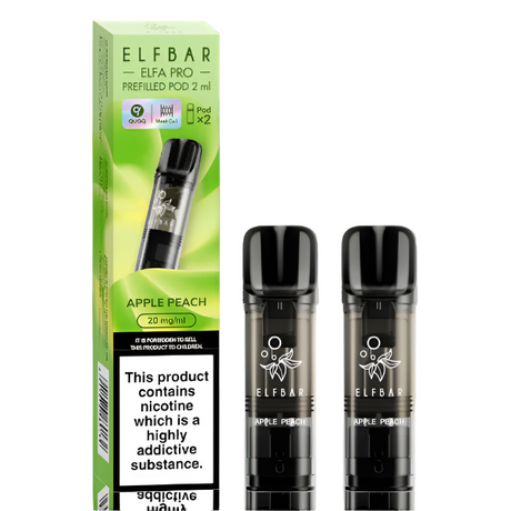Apple_peach_elfa_pro_pre filled_pods_2_pack_ _ape_vapes