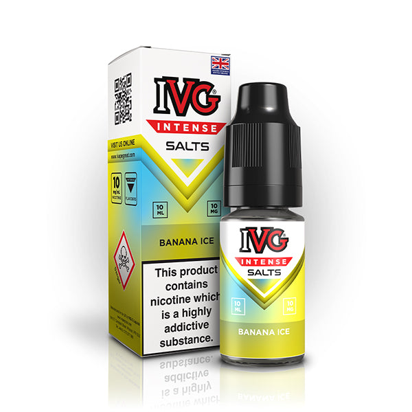 Banana Ice 10ml Nic Salt by IVG Intense - Ape Vapes 