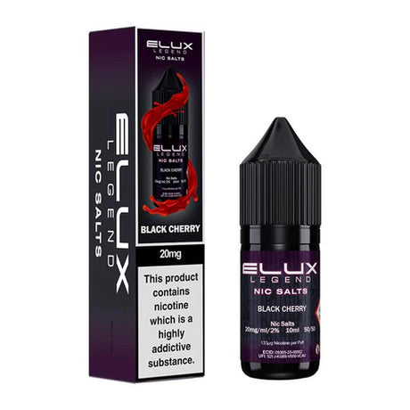 Black Cherry Nic Salt by Elux Legend - Ape Vapes
