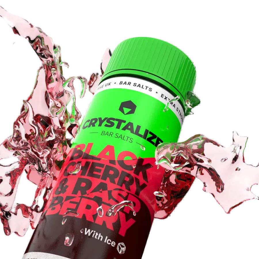 Black Cherry & Raspberry 60ml Longfill by Crystalize - Ape Vapes