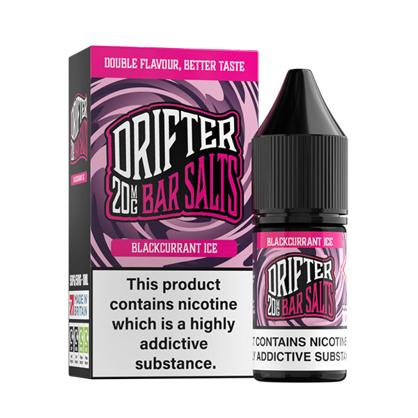 Blackcurrant Ice 10ml Nic Salt By Drifter Ape Vapes 
