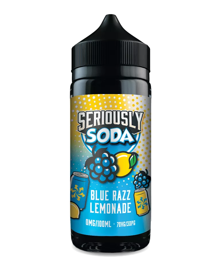 Blue Razz Lemonade 100ml Shortfill by Seriously Soda