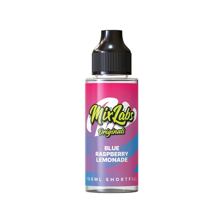 Blue Raspberry Lemonade 100ml Shortfill by Mix Labs Originals - Ape Vapes