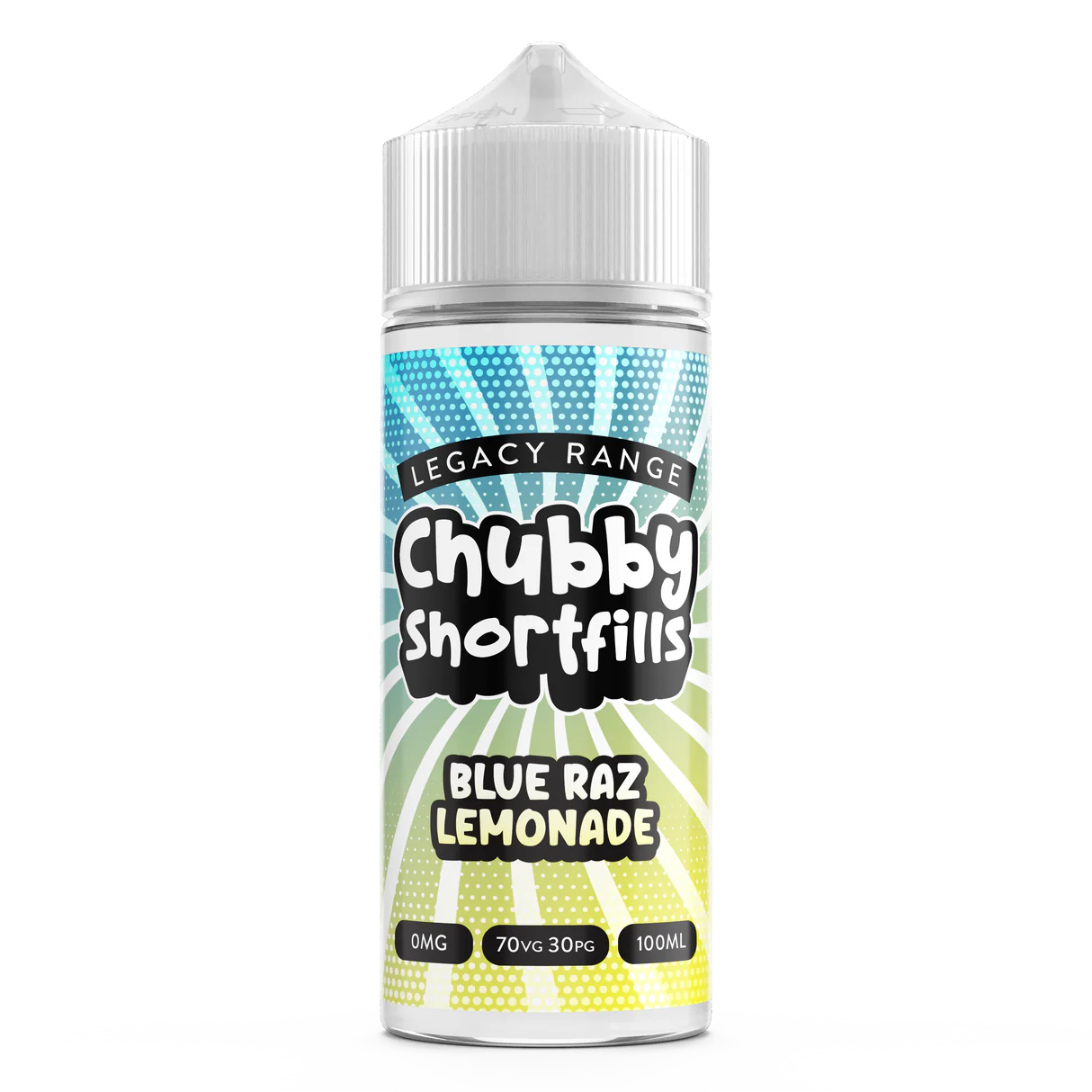 Blue Razz Lemonade 100ml Shortfill by Chubby Shortfill Legacy Range