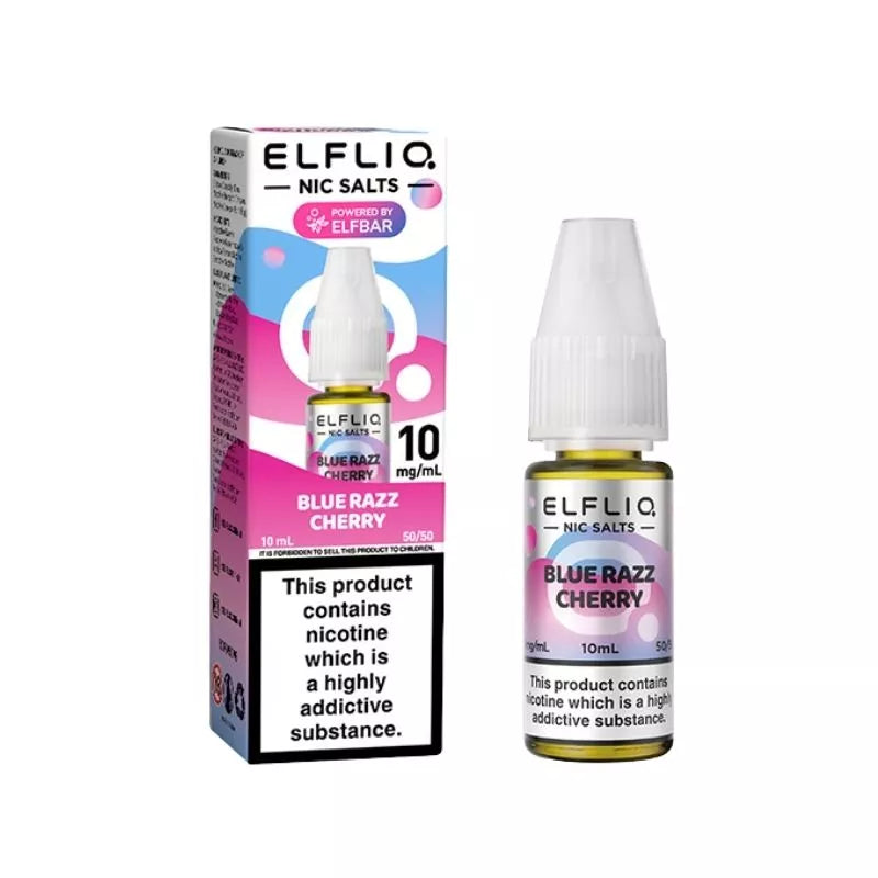 Blue Razz Cherry Nic Salt by Elf Bar Elfliq - Ape Vapes