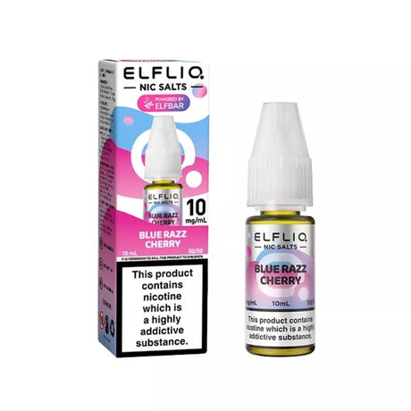 Blue Razz Cherry Nic Salt by Elf Bar Elfliq - Ape Vapes