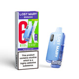 Blue Razz Gami Lost Mary BM6000 Prefilled Pod Kit - Ape Vapes 