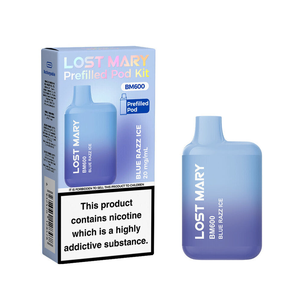 Blue_razz_ice_lost_mary_600_prefilled_pod_vape_kit_ _ape_vapes