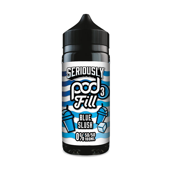 Blue Slush 100ml Shortfill by Seriously Pod Fill 3 - Ape Vapes