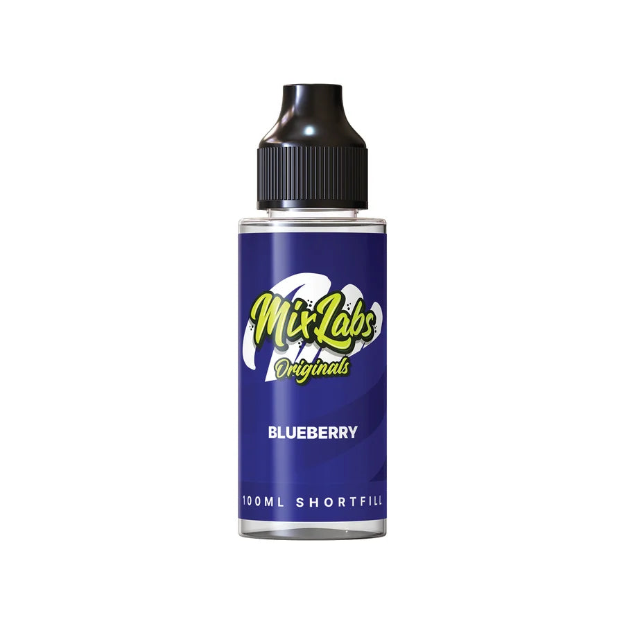 Blueberry 100ml Shortfill by Mix Labs Originals - Ape Vapes