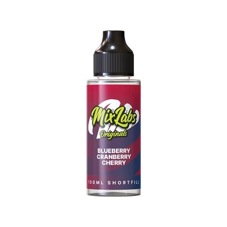 Blueberry Cranberry Cherry 100ml Shortfill by Mix Labs Originals - Ape Vapes
