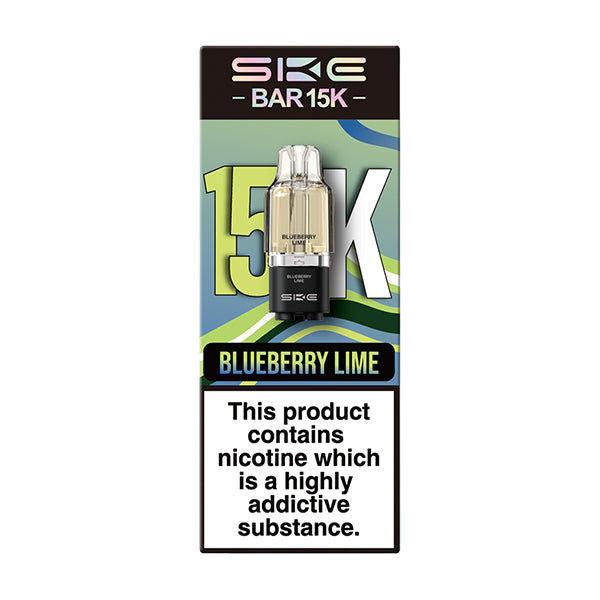 Blueberry Lime SKE Bar 15k Replacement Prefilled Pods - Ape Vapes