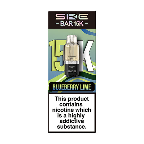 Blueberry Lime SKE Bar 15k Replacement Prefilled Pods - Ape Vapes