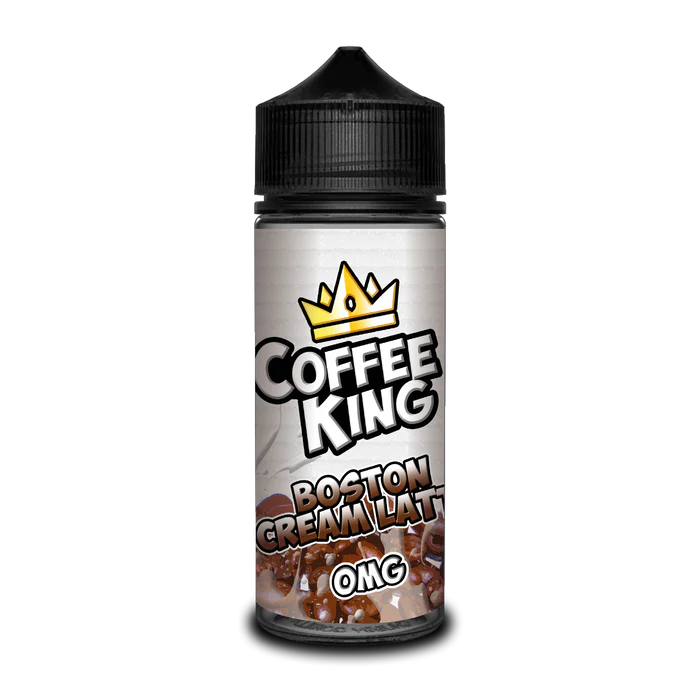 Boston Cream Latte 100ml Shortfill by Coffee King