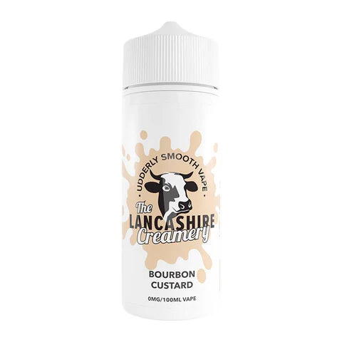 Bourbon Custard 100ml Shortfill by The Lancashire Creamery - Ape Vapes