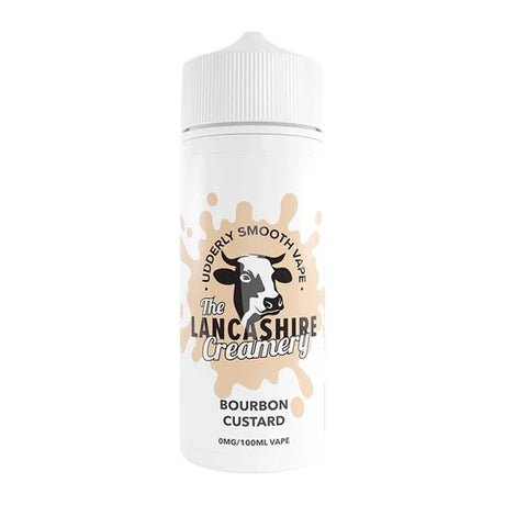 Bourbon Custard 100ml Shortfill by The Lancashire Creamery - Ape Vapes