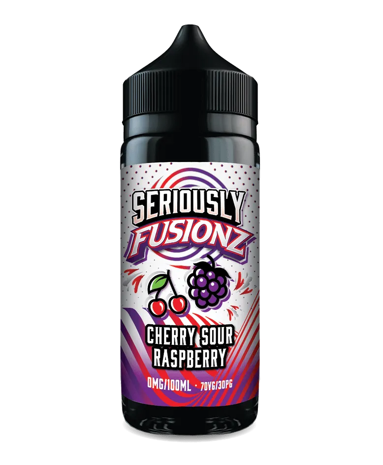 Cherry Sour Raspberry 100ml Shortfill by Seriously Fusionz