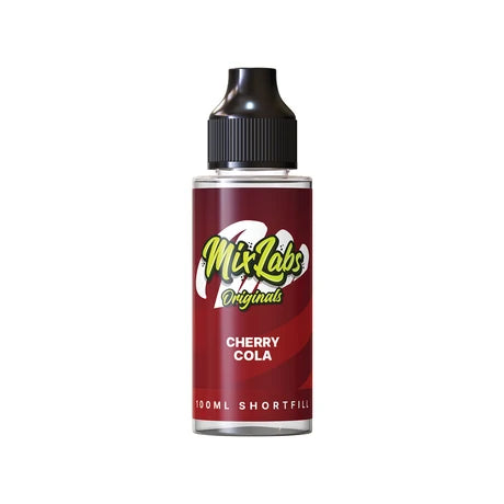 Cherry Cola 100ml Shortfill by Mix Labs Originals - Ape Vapes