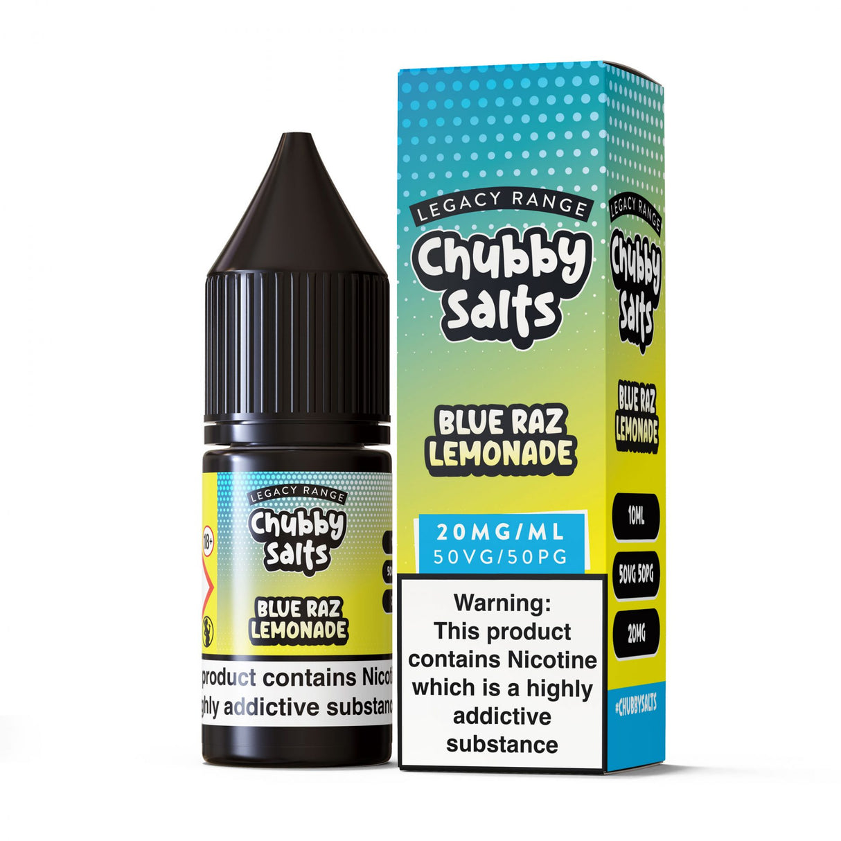 Blue Razz Lemonade by Chubby Salts Legacy Range