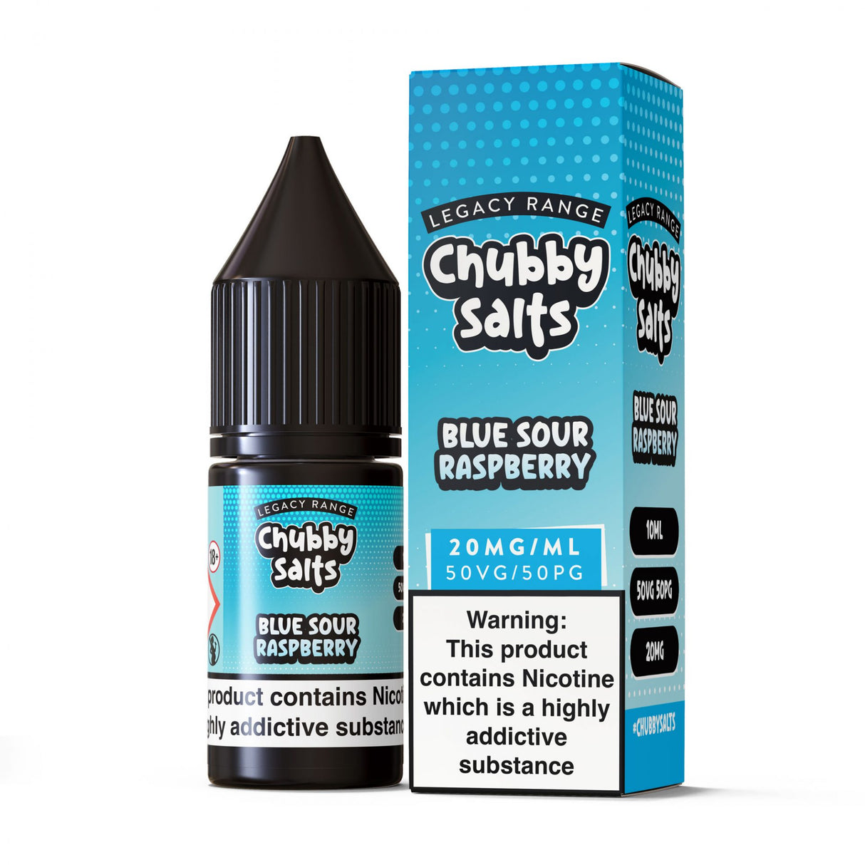 Blue Sour Raspberry by Chubby Salts Legacy Range