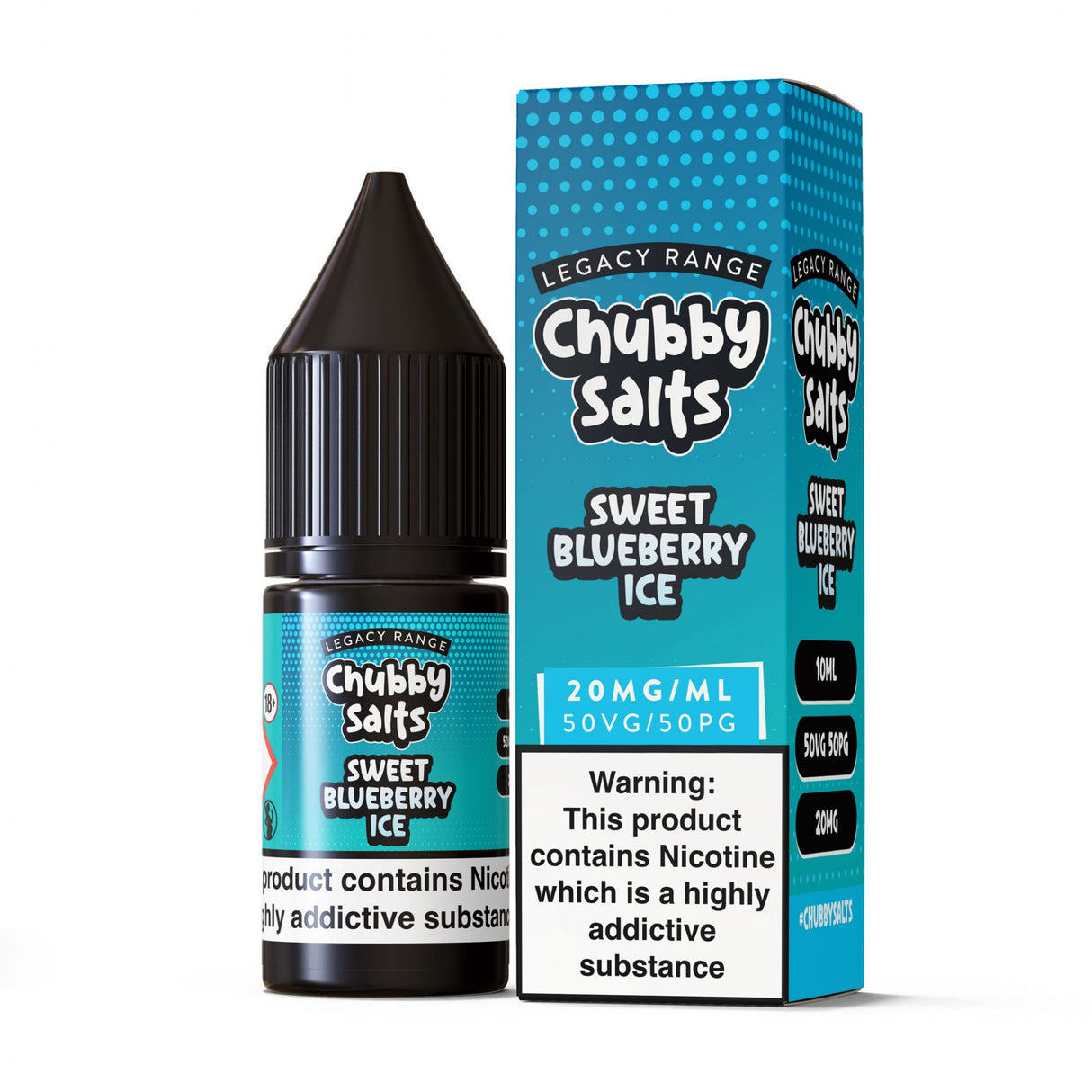 Sweet Blueberry Ice by Chubby Salts Legacy Range