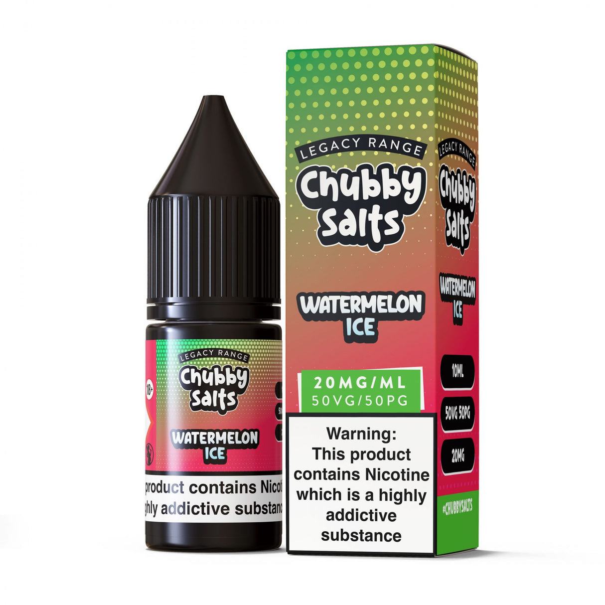 Watermelon Ice by Chubby Salts Legacy Range