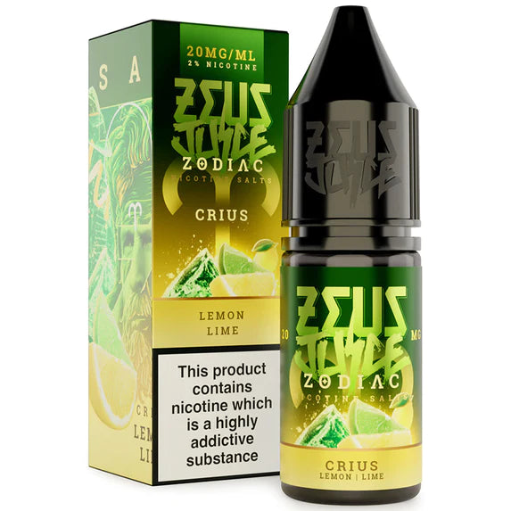 Crius 10ml Nic Salt by Zeus Juice