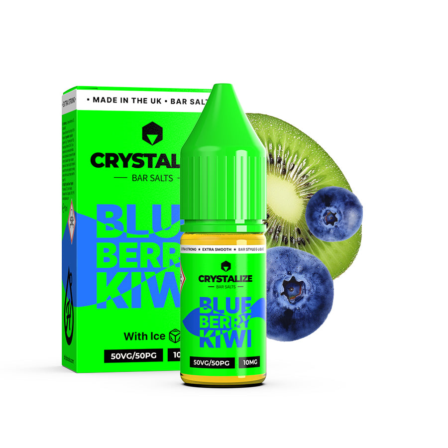 Blueberry Kiwi Nic Salt by Crystalize - COMING SOON