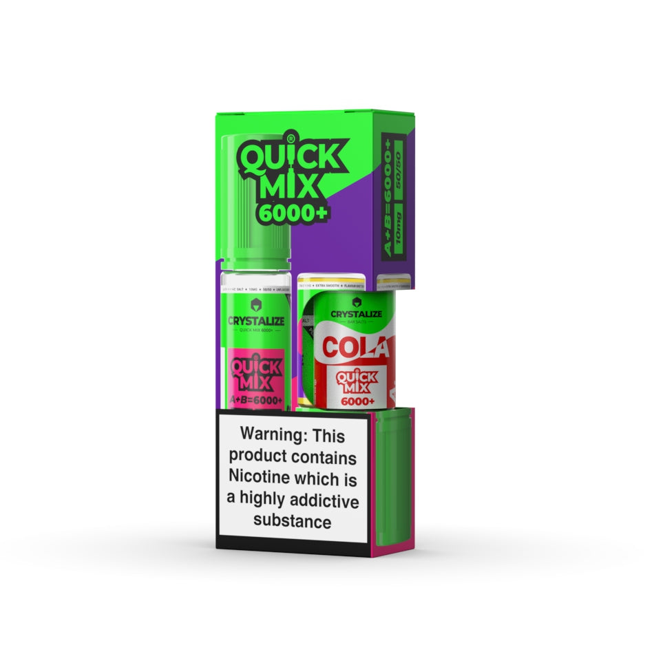 Cola Quick Mix 20ml Nic Salt by Crystalize