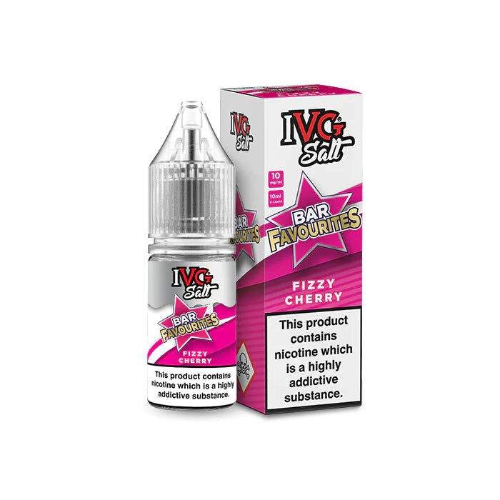 Fizzy Cherry 10ml Nic Salt - Bar Favourites by IVG