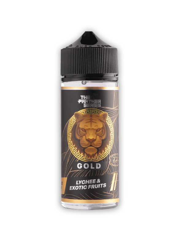 Gold Panther 100ml Shortfill - The Panther Series by Dr Vape