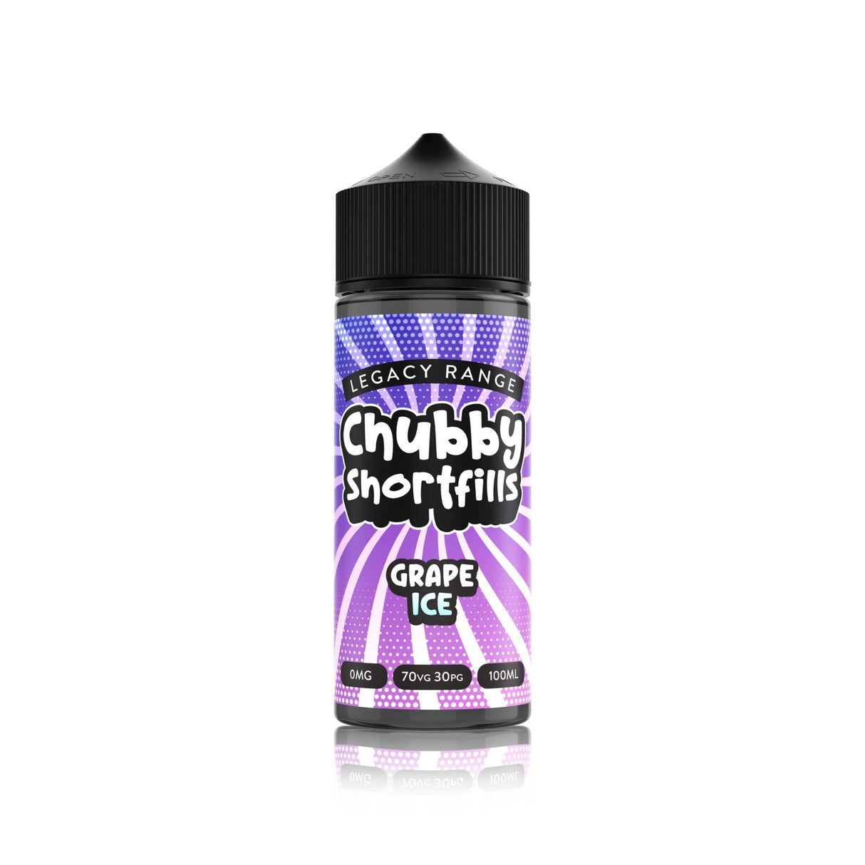 Grape Ice 100ml Shortfill by Chubby Shortfill Legacy Range