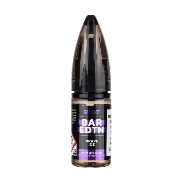 vape shop birstall Grape Ice Nic Salt - Bar Edition by Riot Squad