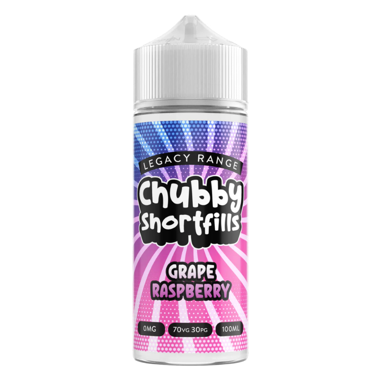 Grape Raspberry 100ml Shortfill by Chubby Shortfill Legacy Range - Ape Vapes